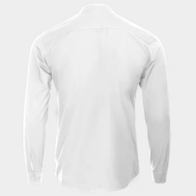 Cămașă cu guler pentru bărbați  VELILLA ALB / Stenso / Camasi