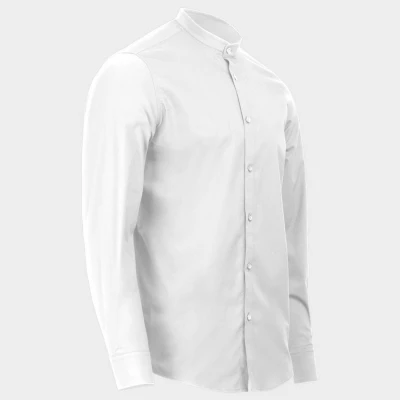 Cămașă cu guler pentru bărbați  VELILLA ALB / Stenso / Camasi