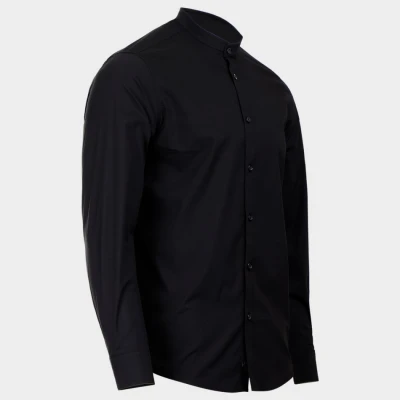 Cămașă cu guler pentru bărbați  VELILLA NEGRU / Stenso / Camasi