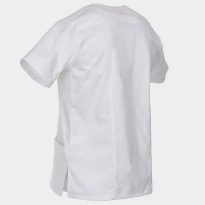 Tunică medicală pentru bărbați VICTOR ALB / Stenso / Sanitara, Asistenti medicali, Curatenie