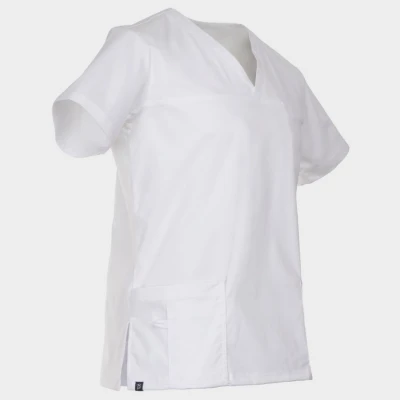 Tunică medicală pentru bărbați VICTOR ALB / Stenso / Sanitara, Asistenti medicali, Curatenie