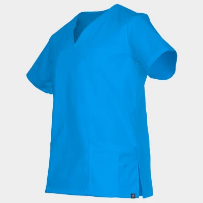 Tunică medicală pentru bărbați VICTOR ALBASTRU / Stenso / Sanitara, Asistenti medicali, Curatenie