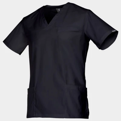 Tunică medicală pentru bărbați VICTOR NEGRU / Stenso / Sanitara, Asistenti medicali, Curatenie