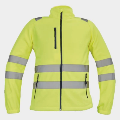 Geacă de semnalizare ALMERIA HV YELLOW FLEECE / Stenso / Reflectorizanta