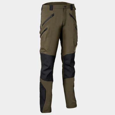 Pantaloni de lucru VELTEN MARO/NEGRU / Stenso / Pantaloni salopeta talie