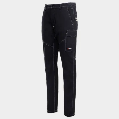 Pantalon de lucru PAYPER WORKER STRETCH NEGRU / Stenso / Pantaloni salopeta talie