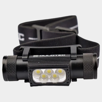 Lanternă de cap + 3000 MAH baterie DULOTEC H3 / Stenso / Lanterne cu prindere pe cap