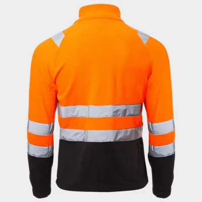 Hanorac reflectorizant PRISMA HV ORANGE FLEECE / Stenso / Reflectorizanta