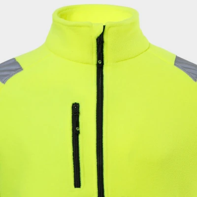 Hanorac reflectorizant PRISMA HV YELLOW FLEECE / Stenso / Reflectorizanta