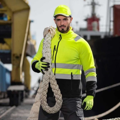 Hanorac reflectorizant PRISMA HV YELLOW FLEECE / Stenso / Reflectorizanta