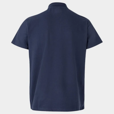 Tricou cu guler VELILLA ALBASTRU MARIN / Stenso / Tricouri POLO (cu guler si nasturi)