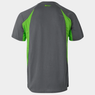 Tricou VELILLA GRI/VERDE / Stenso / Tricouri pentru sport, top-uri, seturi sport, pantaloni scurti sport, fuste, colanti sport