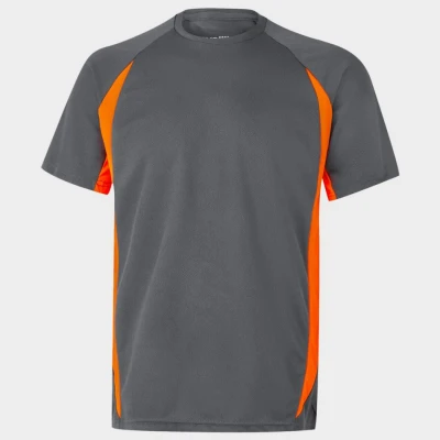 Tricou VELILLA GRI/PORTOCALIU / Stenso / Tricouri pentru sport, top-uri, seturi sport, pantaloni scurti sport, fuste, colanti sport
