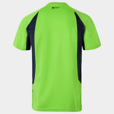 Tricou VELILLA VERDE/ALBASTRU MARIN / Stenso / Tricouri pentru sport, top-uri, seturi sport, pantaloni scurti sport, fuste, colanti sport