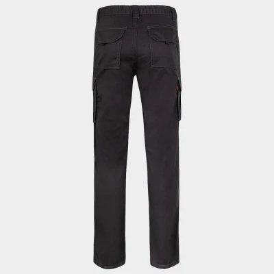 Pantaloni de lucru VELILLA NEGRU / Stenso / Pantaloni salopeta talie