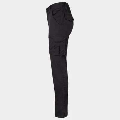 Pantaloni de lucru VELILLA NEGRU / Stenso / Pantaloni salopeta talie