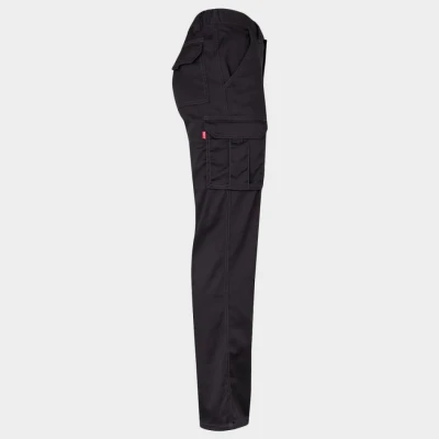 Pantaloni de lucru VELILLA NEGRU / Stenso / Pantaloni salopeta talie