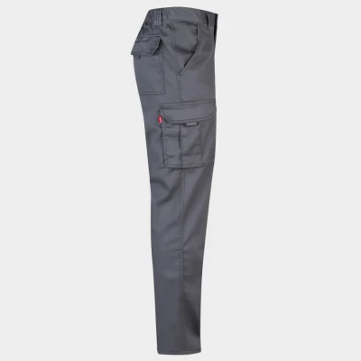 Pantaloni de lucru VELILLA GRI / Stenso / Pantaloni salopeta talie