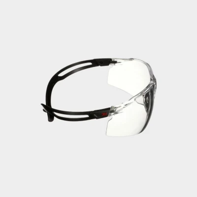 Ochelari de protecție 3M SECUREFIT SF 5О1 BLACK / Stenso / Cu lentile transparente