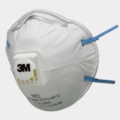 Respirator 3M 8822 FFP2 / Stenso / Semimasti simple cu supapa FFP2