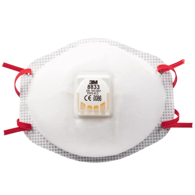 Semimasca 3M 8833 FFP3 / Stenso / Semimasti simple cu supapa FFP3