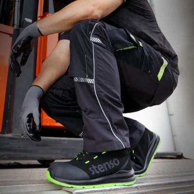 Bocanci de protectie JETT GREEN ANKLE MF S3 / Stenso / Bocanci protectie S3