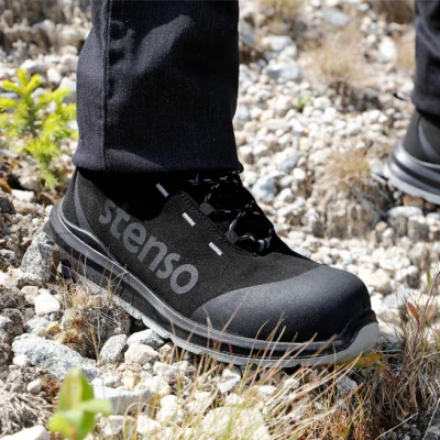 Bocanci de protectie JETT BLACK ANKLE MF S3 / Stenso / Bocanci protectie S3