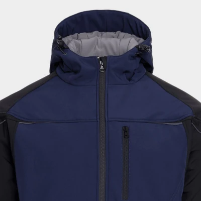 Jachetă softshell PRISMA SOFTSHELL IARNA BLEUMARIN/NEGRU / Stenso / Scurte, Jachete impermeabile de iarna