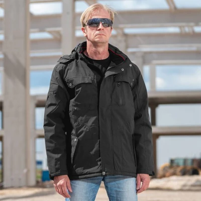 Geacă MONTANA ANTRACIT / Stenso / Scurte, Jachete impermeabile de iarna