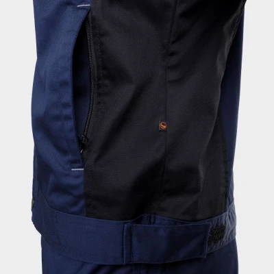 Jachetă de lucru PRISMA SPANDEX BLEUMARIN/NEGRU / Stenso / Jachete salopeta