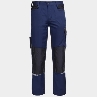 Pantaloni de lucru PRISMA SPANDEX BLEUMARIN/NEGRU / Stenso / Pantaloni salopeta talie