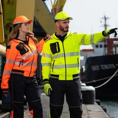 Hanorac reflectorizant PRISMA HV 2.0 GALBEN / Stenso / Reflectorizanta