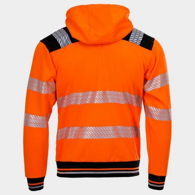Hanorac reflectorizant PRISMA HV 2.0 ORANGE / Stenso / Hanorace, Pulovere, Bluze, Jachete vant, fashion, hi vis, reflectorizante