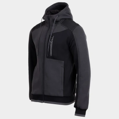 Hanorac REVOLT GRI/NEGRU / Stenso / Hanorace, Fleece, Fashion