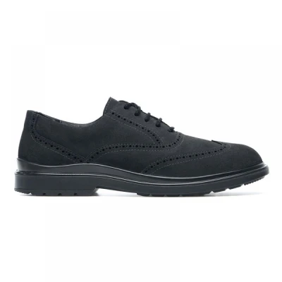 ENGLISH SUEDE BLACK 01 SRC / Exena / Incaltaminte protectie office, manager barbati