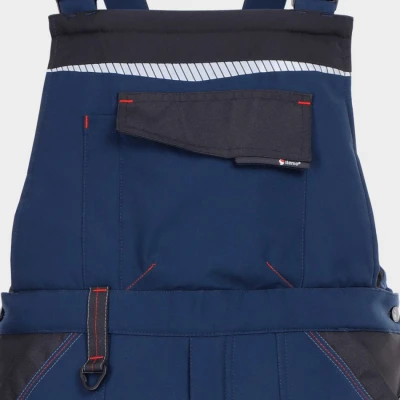 Salopetă de lucru REVOLT SOFTSHELL WINTER BLEUMARIN/NEGRU / Stenso / Pantaloni vatuiti, de iarna