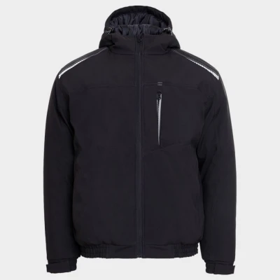 Geacă de lucru REVOLT SOFTSHELL WINTER NEGRU / Stenso / Scurte, Jachete impermeabile de iarna