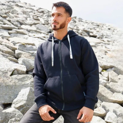 Hanorac REMO ALBASTRU MARIN / Stenso / Hanorace, Fleece, Fashion