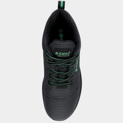 Pantofi respirabili ACE NEGRU O2 MF SR / Stenso / Incaltaminte de lucru fara bombeu