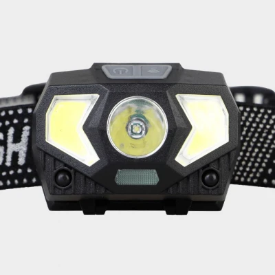 Lanternă de cap + 3xAAA baterii DULOTEC BH1 / Stenso / Lanterne cu prindere pe cap