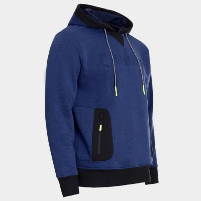 Hanorac STENSO 3D PRINT ALBASTRU MARIN / Stenso / Hanorace, Fleece, Fashion