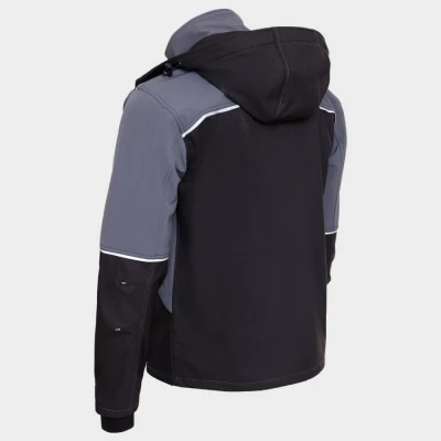 Jachetă softshell PRISMA SOFTSHELL 2.0 NEGRU/GRI / Stenso / Jachete softshell