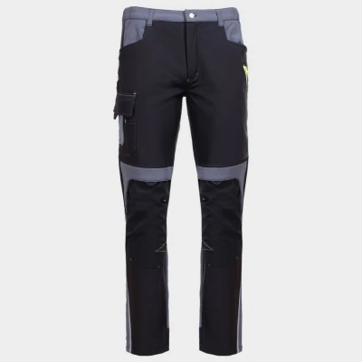 Pantaloni de lucru PRISMA SOFTSHELL 2.0 NEGRU/GRI / Stenso / Pantaloni softshell