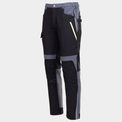 Pantaloni de lucru PRISMA SOFTSHELL 2.0 NEGRU/GRI / Stenso / Pantaloni softshell