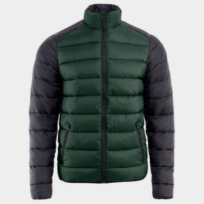 Jachetă pentru bărbați PULSE VERDE/NEGRU / Stenso / Scurte, Jachete impermeabile de iarna