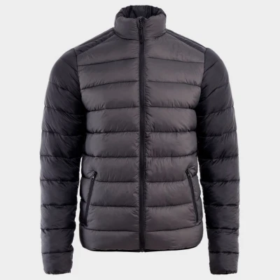 Jachetă pentru bărbați PULSE GRI ÎNCHIS/NEGRU / Stenso / Scurte, Jachete impermeabile de iarna