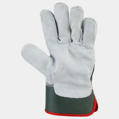 Mănuși din piele și material textil MOHAVE VERDE / Stenso / Piele cu textil