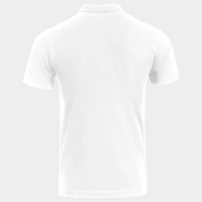 Tricou polo STENSO NAOS WHITE / Stenso / Tricouri POLO (cu guler si nasturi)