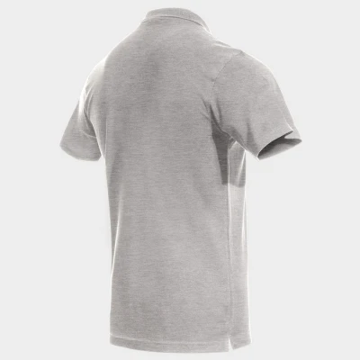 Tricou polo STENSO NAOS GRAY MELANGE / Stenso / Tricouri POLO (cu guler si nasturi)