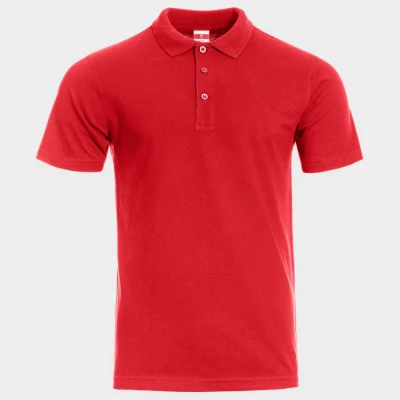 Tricou polo STENSO NAOS RED / Stenso / Tricouri POLO (cu guler si nasturi)